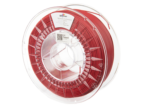Spectrum Filaments PLA Premium, Polyacticsäure (PLA), rot, 1 kg Spectrum Filaments PLA Premium, Polyacticsäure (PLA), rot, 1 kg