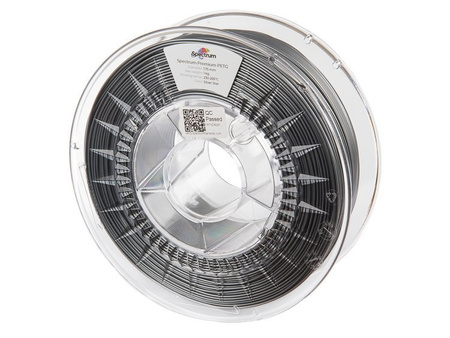 Spectrum Filaments PET-G Premium 1&period;75mm&comma; Polyethylenterephthalatglycol &lpar;PETG&rpar;&comma; silber&comma; 1 kg