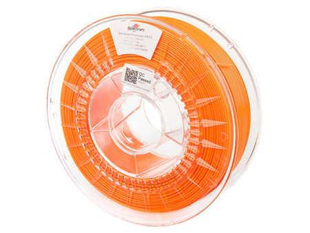 Spectrum Filaments PET-G Premium 1&period;75mm&comma; Polyethylenterephthalatglycol &lpar;PETG&rpar;&comma; orange&comma; 1 kg