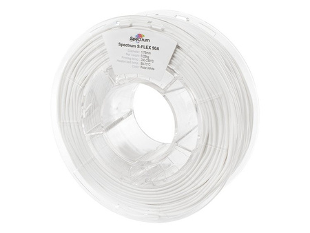 Spectrum Filaments S-Flex 90A 1&period;75mm&comma; wei&szlig;&comma; 250 g