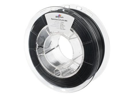 Spectrum Filaments S-Flex 90A 1&period;75mm&comma; schwarz&comma; 250 g