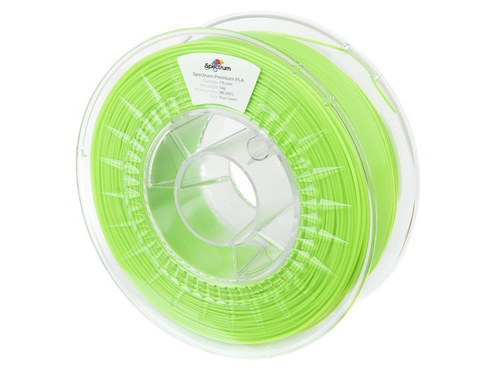 Spectrum Filaments PLA Premium&comma; Polyactics&auml;ure &lpar;PLA&rpar;&comma; fluoreszierendes gr&uuml;n&comma; 1 kg