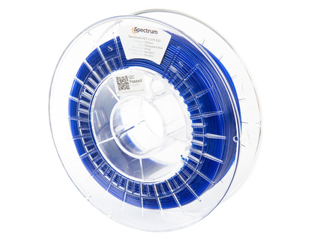 Spectrum Filaments PET-G HT100, Polyethylenterephthalatglycol (PETG), blau, transparent, 500 g Spectrum Filaments PET-G HT100, Polyethylenterephthalatglycol (PETG), blau, transparent, 500 g