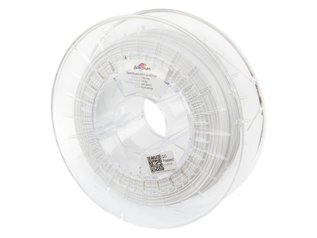 Spectrum Filaments PET-G HT100, Polyethylenterephthalatglycol (PETG), weiß, 500 g Spectrum Filaments PET-G HT100, Polyethylenterephthalatglycol (PETG), weiß, 500 g