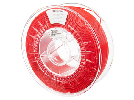 Spectrum Filaments PET-G HT100, Polyethylenterephthalatglycol (PETG), weiß, 1 kg Spectrum Filaments PET-G HT100, Polyethylenterephthalatglycol (PETG), weiß, 1 kg