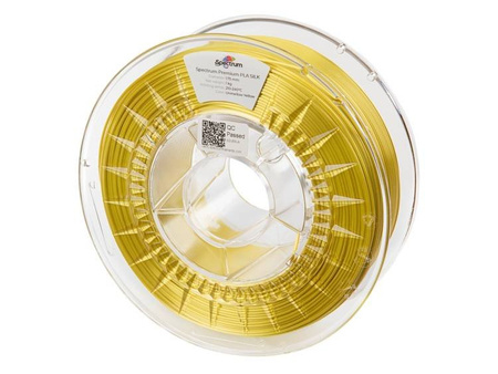 Spectrum Filaments SILK PLA, Polyacticsäure (PLA), gelb, 1 kg Spectrum Filaments SILK PLA, Polyacticsäure (PLA), gelb, 1 kg