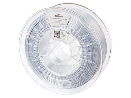 Spectrum Filaments SILK PLA, Polyacticsäure (PLA), aluminium, silber, 1 kg Spectrum Filaments SILK PLA, Polyacticsäure (PLA), aluminium, silber, 1 kg