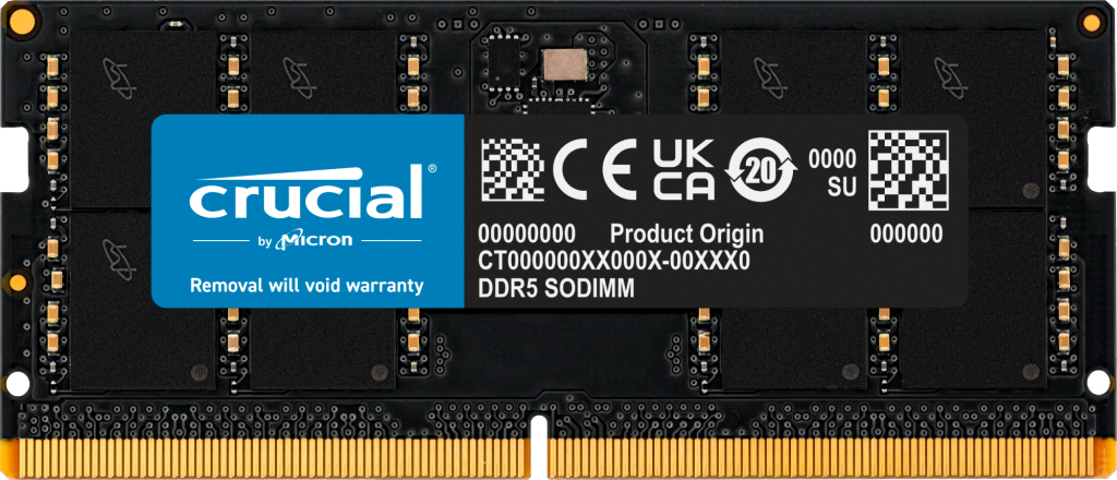 DDR5RAM 32GB DDR5-5600 Crucial SO-DIMM