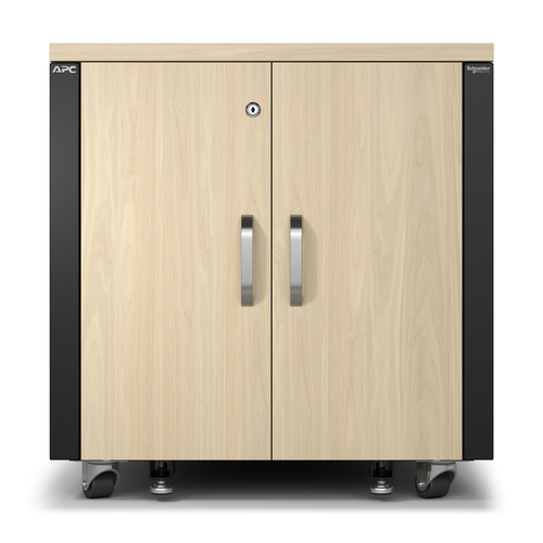 APC NetShelter Soundproof Serverschrank, 12HE, 110-240V, 783H x 750W x 1134D mm, Ahorn APC NetShelter Soundproof Serverschrank, 12HE, 110-240V, 783H x 750W x 1134D mm, Ahorn