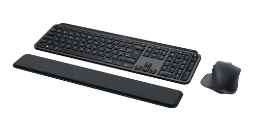 Logitech MX Keys S Combo graphit Tastatur&comma; Layout&colon; Spanisch&comma; Scherenschalter&comma; beleuchtet