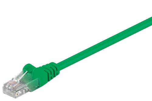 1,5m Patchkabel Cat5e, U/UTP, grün, Kupferverkleidetes Aluminium (CCA), Goobay 1,5m Patchkabel Cat5e, U/UTP, grün, Kupferverkleidetes Aluminium (CCA), Goobay