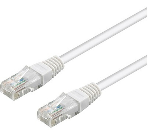 1&comma;5m Patchkabel Cat5e&comma; wei&szlig;&comma; Goobay