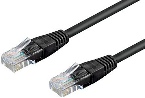 1,5m Patchkabel Cat6, schwarz, Goobay 1,5m Patchkabel Cat6, schwarz, Goobay