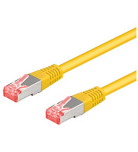 25m Patchkabel Cat6, gelb, Goobay 25m Patchkabel Cat6, gelb, Goobay
