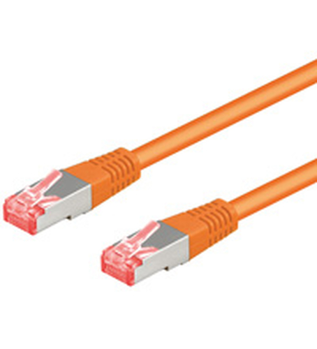 25m Patchkabel Cat6, orange, Goobay 25m Patchkabel Cat6, orange, Goobay