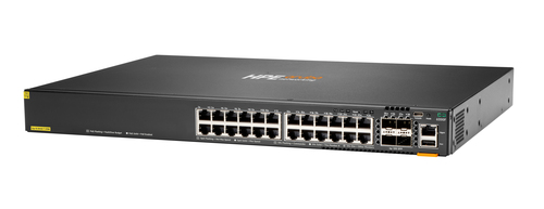 HPE Aruba Networking CX 6200F 24G Class-4 PoE 4SFP&plus; 370W Switch L3 Managed Switch&comma; 24x RJ-45&comma; Backplane&colon; 128 Gbit&sol;s&comma; PoE