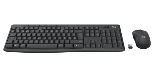 Logitech MK370 Combo for Business graphit Tastatur&comma; Layout&colon; Schweiz&comma; Membran Key Switch