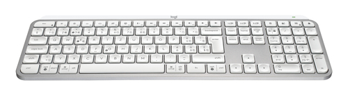 Logitech MX Keys S grau Tastatur&comma; Layout&colon; Schweiz&comma; Scherenschalter&comma; beleuchtet