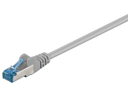 1,5m Patchkabel Cat6a, S/FTP, Kupfer, Goobay 1,5m Patchkabel Cat6a, S/FTP, Kupfer, Goobay