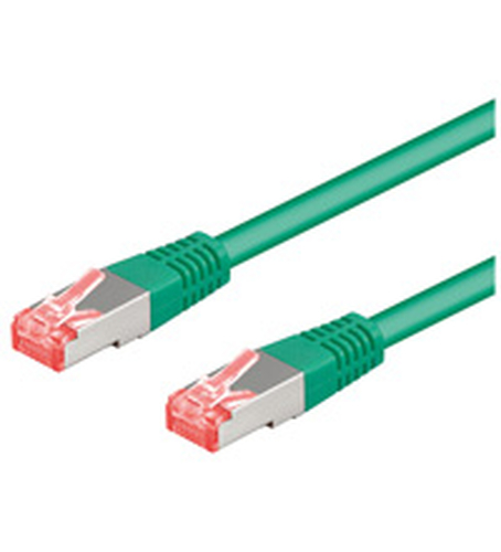 1,5m Patchkabel Cat6a, grün, Goobay 1,5m Patchkabel Cat6a, grün, Goobay
