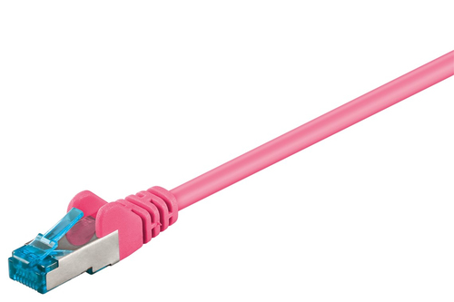 1,5m Patchkabel Cat6a, S/FTP, Kupfer, Goobay 1,5m Patchkabel Cat6a, S/FTP, Kupfer, Goobay