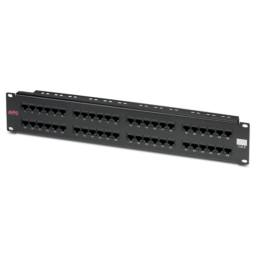 APC 48 Port Cat6 Network Patch Panel APC 48 Port Cat6 Network Patch Panel