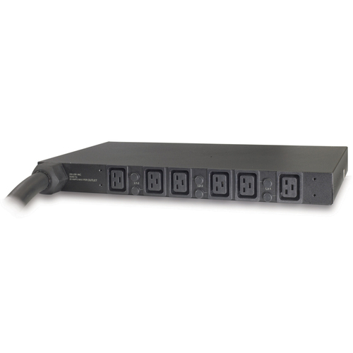 APC Rack PDU&comma; Basic&comma; 1HE&comma; 14&comma;4 kW&comma; 208 V&comma; &lpar;6&rpar; C19