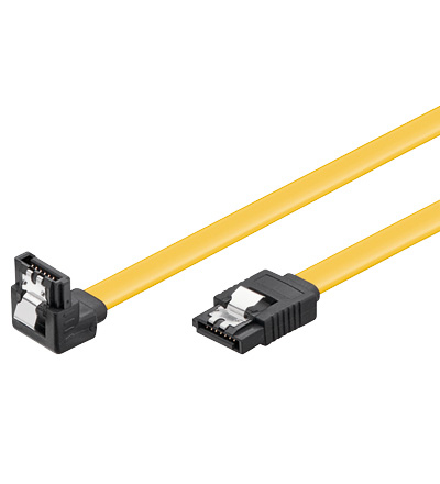 0,2m SATA III, 6Gb/s-Kabel gelb S-ATA L-Type > L-Type 90° goobay 0,2m SATA III, 6Gb/s-Kabel gelb S-ATA L-Type > L-Type 90° goobay