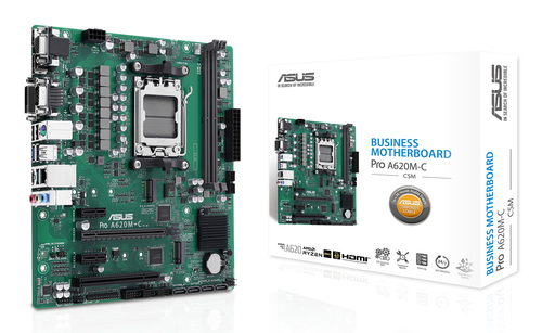 ASUS PRO A620M-C-CSM AMD A620 Sockel AM5 micro ATX ASUS PRO A620M-C-CSM AMD A620 Sockel AM5 micro ATX