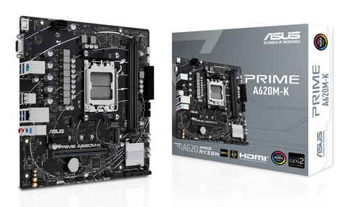 ASUS PRIME A620M-K AMD A620 Sockel AM5 micro ATX ASUS PRIME A620M-K AMD A620 Sockel AM5 micro ATX