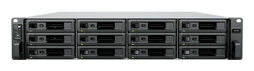 Synology UC3400, 8 GB RAM, 12x Einschübe, 3x 10 GBit/s LAN, Rack (2U) NAS Synology UC3400, 8 GB RAM, 12x Einschübe, 3x 10 GBit/s LAN, Rack (2U) NAS