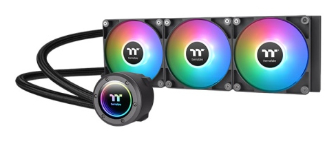 Thermaltake TH360 V2 ARGB Sync&comma; schwarz&comma; Komplett-Wasserk&uuml;hlung&comma; 500-2000rpm&comma; 25&comma;8 dB&comma; 2&comma;23 mmH2O