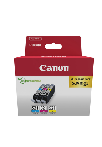 Canon 2934B015&comma; original&comma; cyan&comma; magenta&comma; gelb
