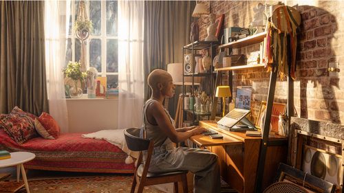 LOGITECH Casa Pop-Up Desk Classic Chic (UK)