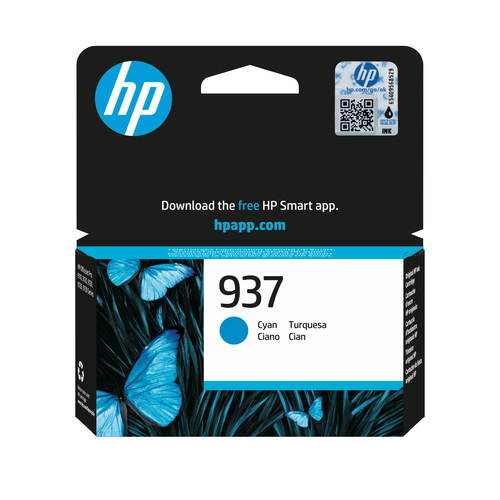 HP 937 Cyan Original Druckerpatrone