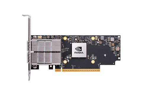 Nvidia MCX755106AC-HEAT&comma; Faser&comma; 200000 Mbit&sol;s&comma; gr&uuml;n