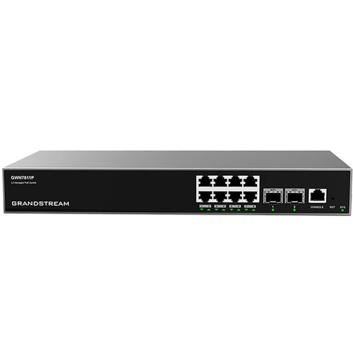 Grandstream GWN7811P 8x Port PoE Layer Grandstream GWN7811P 8x Port PoE Layer