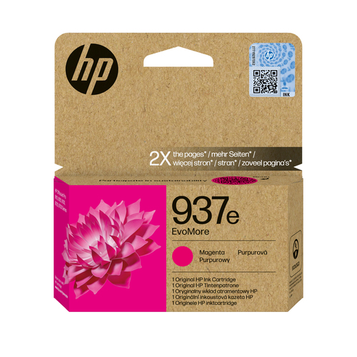 HP 937e EvoMore Magenta Original Druckerpatrone HP 937e EvoMore Magenta Original Druckerpatrone
