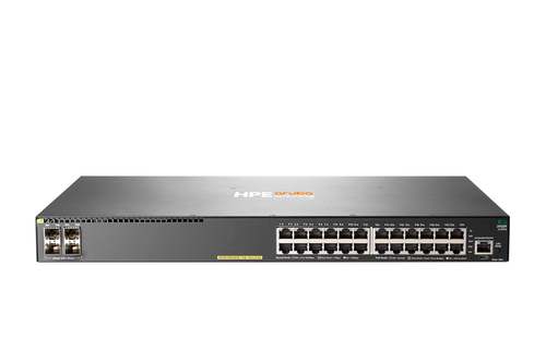 HPE Aruba Networking 2930F 24G PoE&plus; 4SFP&plus; Switch L3 Managed Switch&comma; 24x RJ-45&comma; Backplane&colon; 128 Gbit&sol;s&comma; PoE