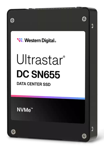 15 TB SSD Western Digital DC SN655&comma; lesen&colon; 6800 MB&sol;s&comma; schreiben&colon; 3700 MB&sol;s