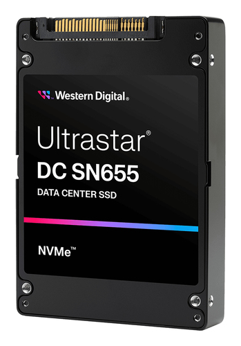 3&comma;84 TB SSD Western Digital DC SN655&comma; lesen&colon; 6800 MB&sol;s&comma; schreiben&colon; 2600 MB&sol;s