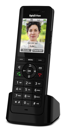 Fon FRITZ&excl; X6 DECT-Telefon Schwarz