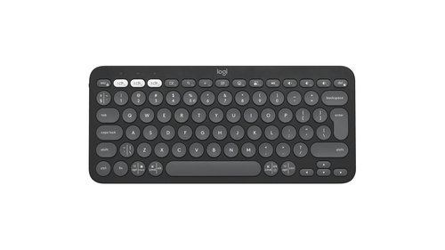 Logitech Pebble Keys 2 K380s graphit Tastatur&comma; Layout&colon; US International&comma; Scherenschalter