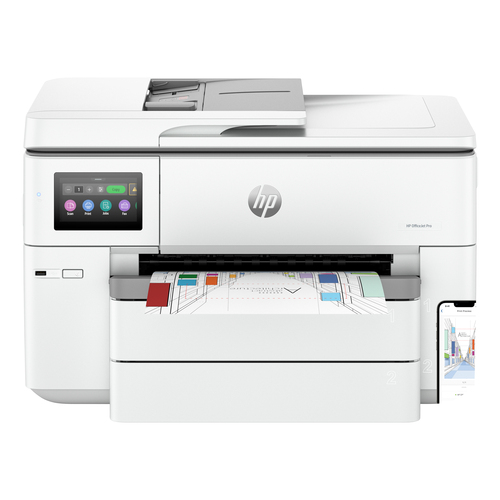 HP OfficeJet Pro 9730e Wireless All-in-One Farbe Drucker&comma; Instant Ink&semi; Beidseitiger Druck