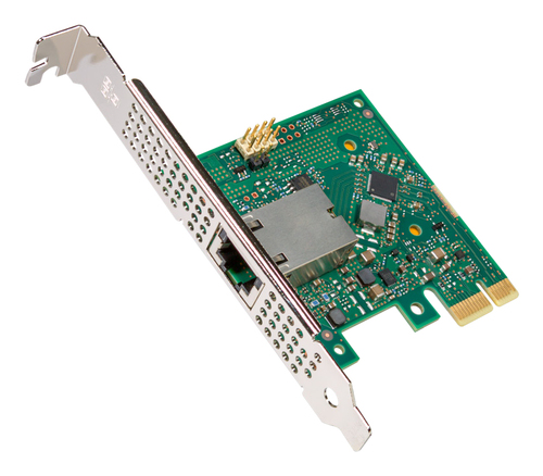 Intel I226-T1, Ethernet, 25000 Mbit/s, grün, silber Intel I226-T1, Ethernet, 25000 Mbit/s, grün, silber