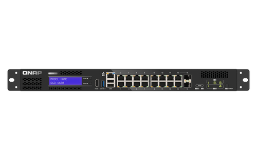 QNAP QGD-1600 Managed Switch, 16x RJ-45, Backplane: 32 Gbit/s QNAP QGD-1600 Managed Switch, 16x RJ-45, Backplane: 32 Gbit/s
