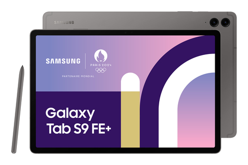 Samsung Galaxy Tab S9 FE+ S9 FE+ Samsung Exynos 256 GB 31,5 cm (12.4) 12 GB Wi-Fi 6 (802.11ax) Android 13 Grau Samsung Galaxy Tab S9 FE+ S9 FE+ Samsung Exynos 256 GB 31,5 cm (12.4) 12 GB Wi-Fi 6 (802.11ax) Android 13 Grau