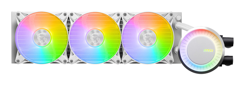 MSI Coreliquid E360 White, weiß, Wasserkühlung, 4-polig MSI Coreliquid E360 White, weiß, Wasserkühlung, 4-polig