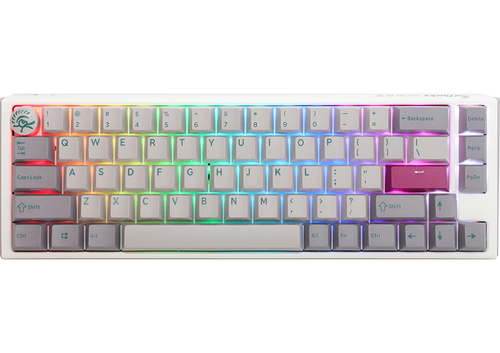 Ducky One 3 SF grau Tastatur&comma; Layout&colon; DE&comma; Cherry MX Speed Silver&comma; RGB