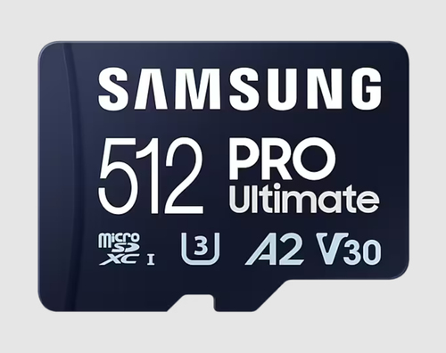 SAMSUNG Pro Ultimate microSD 512GB Memory SAMSUNG Pro Ultimate microSD 512GB Memory